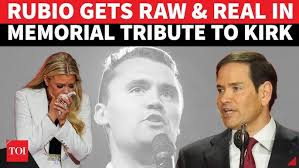 Emotional moment JD Vance carries Charlie Kirk's coffin with full military  contingent