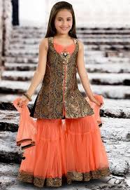 Sharara Gharara Suit For Kids Ghagra Choli Designs 2016 Kids Party Wear Dresses Dresses Kids Girl Kids Designer Dresses