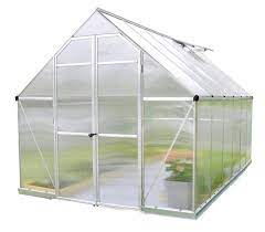 palram greenhouse essence 8 x 12 silver 701944 rona serre jardin maison verte serre arriere cour