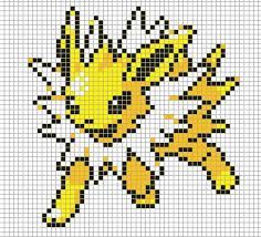 Visuel vu ici pixel art : Pixel Art Pokemon Bizugui