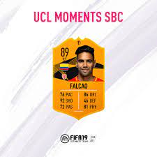 Hi, ich hatte gestern das glück flacao toty aus einem pack zu ziehen,da ich mit leider nicht so viel anfangen kann würde ich ihn gerne verkaufen. Fifa 19 Radamel Falcao El Moments Sbc Announced Fifaultimateteam It Uk