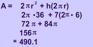 This shape is similar to a can. Formula Area Of Cylinder Explained With Pictures And Examples And A Graphic Of A Can The Formula For This Shape Is Math Warehouse