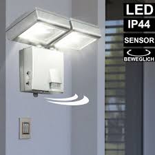 Possini euro ratner 5 1/2 high black modern led outdoor wall light. Led Outdoor Wall Lamp Spots Moving Spotlights Floodlights Ip44 Battery Operated Motion Detector Globo 3724 S Etc Shop Lamps Furniture Technology Household All From One Source Etc Shop