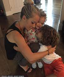 Mother, best selling author, real estate agent, etc. Kendra Wilkinson Shares New Tattoo Dedicated To Her Children On Kiis Fm Show Daily Mail Online