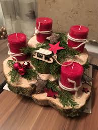 Adventskranz Weihnachtsdekoration Weihnachtskerzen Und