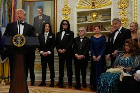Trump Awards Medals To The Kennedy Center Honorees In An Oval ...