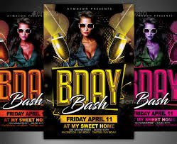 Download the best birthday flyer design templates for photoshop! Birthday Flyer Template 33 Free Premium Download