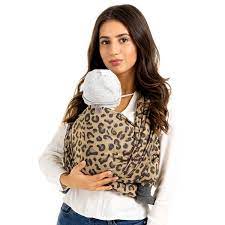 Ich bin eine lebende legende! Baby Wrap Leopard Brown And Black Size 6 460 Cm 139 00
