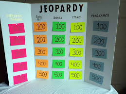 Within this particular series, we have provided over 300 distinctive trivia questions. Baby Shower Jeopardy Game Planningforkeeps Com
