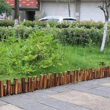No matter the awe your flowers or plants demand from neighbors and friends, a rusty fence will the types of decorative border fences. Anti Corrosion Wood Log Lawn Grass Edging Garden Flower Bed Border Fence Decor Buy On Zoodmall Anti Corrosion Wood Log Lawn Grass Edging Garden Flower Bed Border Fence Decor Best Prices Reviews Description