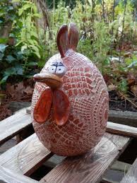 Huhn Helga Aus Ton Handgetopfert Topferatelier Topferarbeiten Diy Topferei