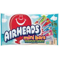 Airheads Candy Variety Bag Individually Wrapped Paradise Blends Mini Bars 12 Ounces Walmart Com Walmart Com