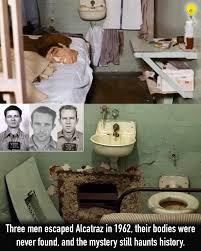 🏝️🔓 The Great Alcatraz Escape of 1962 On the night of June 11, 1962,  three prisoners — Frank Morris and John and Clarence Anglin — carried out  one of the most daring