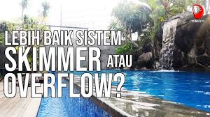 Sistem Sirkulasi Overflow Dan Skimmer Kolam Renang Youtube
