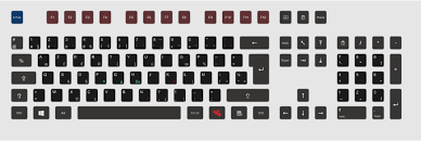 P.beuzelin les normes afnor du courrier et les pratiques en entreprise. Disposition De Clavier Bureautique Azerty Normalisee Afnor