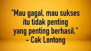 30 Humor Kocak Cak Lontong Yang Mengocok Perut Dailysia