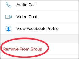 Now you can locate the person you want to remove from the messenger. How To Delete Group Chat On Facebook Messenger