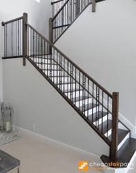 16 6 1 Double Bar Hollow Cheap Stair Parts Stairs Design Modern Interior Stair Railing Modern Stairs