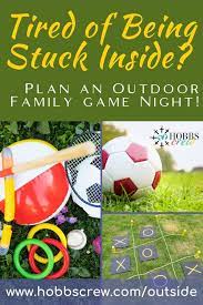 Outdoor Family Game Nights Hobbs Crew Family Games Outdoor Family Game Night Family Fun Games