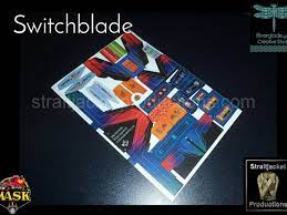 MASK M.A.S.K. VENOM Switchblade Ultimate Upgrade Sticker Label Decals Kit |  eBay