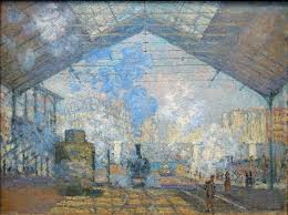 Claude Monet The Gare Saint Lazare Or Interior View Of The Gare Saint Lazare The Auteuil Line 1877 Oil On Canvas Gare Saint Lazare Monet Impressionnisme