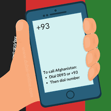 93 Country Code - Afghanistan Country Code 0093 - Call Afghanistan