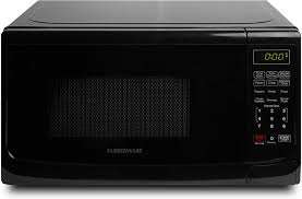We think the top one on the. Amazon Com Farberware Classic Fmo07abtbka 0 7 Cu Ft 700 Watt Microwave Oven With Led Lighting Black Kitchen Dining