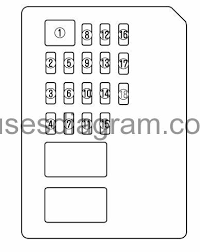 Fuse block (left side) fuse genuine mazda fuses | realmazdaparts description: Mazda 6 Fuse Box Layout International Scout Wiring Diagram Bege Wiring Diagram