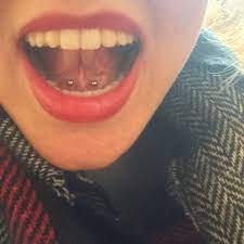 Tongue Piercing Frenulum Really Cool Hidden Piercing Hardly Hurts At All Bit Fiddly To Get Done Though Hide Piercings Tongue Piercing Nose Piercing