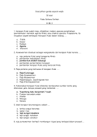 Membangunkan makam yang bagus untuknya. Soal Sejarah Wajib Kelas Xi Iis Kerjaan Hidu Budha Di Indonesia