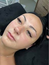 Located in Uptown Greenwood 📍 Offering individual eyelash extensions,  dermaplaning, chemical peels, 1 hour customized facials including massage,  and brow wax & tints