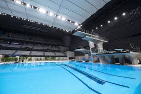 The first olympic competitions differed from those which exist nowadays, notably with respect to the height of the platforms and springboards. How Deep Is The Olympic Diving Pool Popsugar Fitness