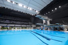 Nowadays they are 50 meters long by 25 meters wide, and all three pools from beijing it's a very good pool, says u.s. How Deep Is The Olympic Diving Pool Popsugar Fitness