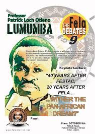 Prof. Lumumba storms Felabration 20 years after Fela passed