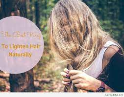 Regardless, you don't need much. The Best Way To Lighten And Highlight Your Hair Naturally It Actually Works Hair Buddha