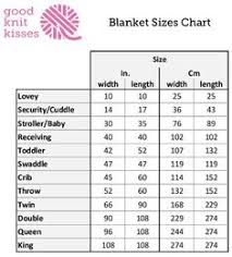 Crochet Blanket Size Chart Crochet Crochet Granny