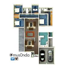 Three Bedroom House Zambia Home Design Floor Plans Three Bedroom House Floor Plan Design