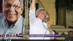 Fernando Rosa presenta candidatura Alcalde de Santiago