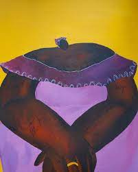 Bahati simoens başlarda onu büyük beden ve yüzsüz figürler çizmeye itenin ne olduğundan emin değilmiş ancak bir aşamadan sonra bunu sorgulamayı bırakmış. Bahati Simoens Paintings Are A Love Letter To The Black Body