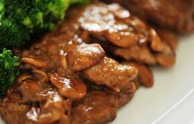 البيت السعيد طريقة عمل ستيك مع صوص المشروم Food Meat Dishes Just Falafel