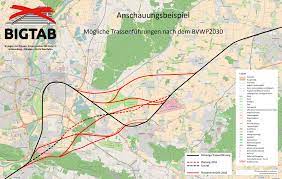 Noch ist unklar, wo die neue bahnstrecke zwischen hannover und bielefeld genau verlaufen wird. Mogliche Trassenverlaufe Bigtab Bi Gegen Den Trassen Fernen Ausbau Der Bahn