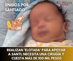 Santi tiene poco más de un mes de nacido y su familia quiere que tenga una  vida normal, como cualquier bebé de su edad. 👉 https://elsiglo.mx/d1577085