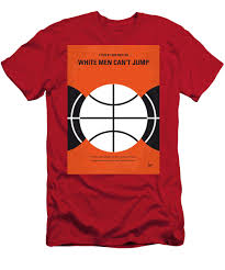 No436 My White Men Cant Jump Minimal Movie Poster Mens T Shirt Athletic Fit