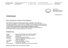Video viral kuda kalap hendak kawini manusia, warganet salah sasaran! Verleihprogramm Pdf 0 8 Mb Deutsches Filminstitut