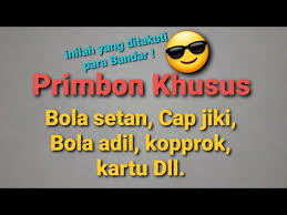 Primbon Bola Setan Cap Jiki Cara Mengalahkan Bandar Bola Dan Kartu Youtube