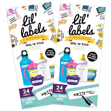 Personalised dishwasher proof labels by able labels. Lil Labels Write On Food Labels Waterproof Label Multipurpose Self Laminating Dishwasher Safe Write On For Home Organization And Kitchen Labels All Purpose White Set Of 2 Baby Amazon Com