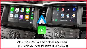 The increasingly common apple carplay and android auto are both absent, but if infiniti is working on it, maybe all the q60 needs is a patch in. Nissan Pathfinder R52 Series Ii Apple Carplay Android Auto Integration Youtube