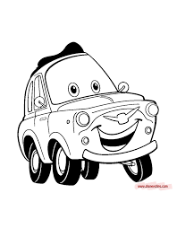 All he has to do is place the car in the launcher and press 'go' to start the race. Updated Lightning Mcqueen Coloring Pages
