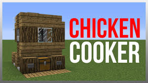 How to make a cactus farm in minecraft. Minecraft 1 10 Redstone Tutorial Chicken Cooker V2 Minecraft Farm Minecraft Redstone Minecraft