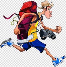 Cartoon Travel , To travel boy transparent background PNG clipart |  HiClipart